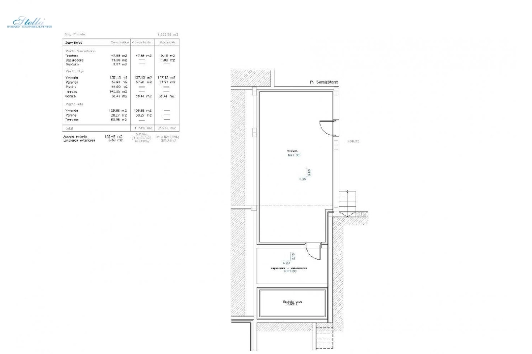 Villa in Calpe zu verkaufen, Wohnfläche 430 m², Baujahr 2022, Klimaanlage, Grundstück 1550 m², 5 Schlafzimmer, 4 Badezimmer, Pool, ref.: AM-11710DA-5