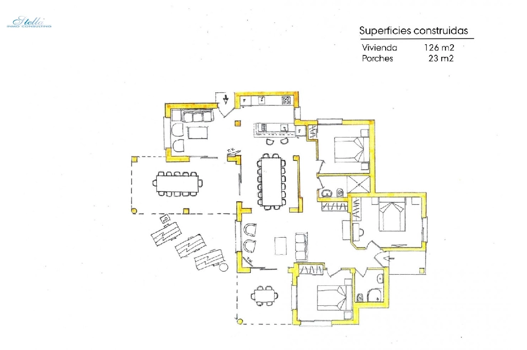 Apartment in Benitachell zu verkaufen, Wohnfläche 411 m², Klimaanlage, 9 Schlafzimmer, 6 Badezimmer, Pool, ref.: AM-11746DR-42