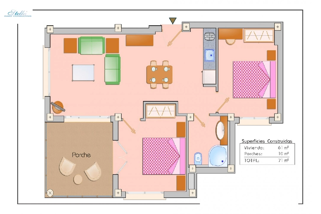 Apartment in Benitachell zu verkaufen, Wohnfläche 411 m², Klimaanlage, 9 Schlafzimmer, 6 Badezimmer, Pool, ref.: AM-11746DR-47