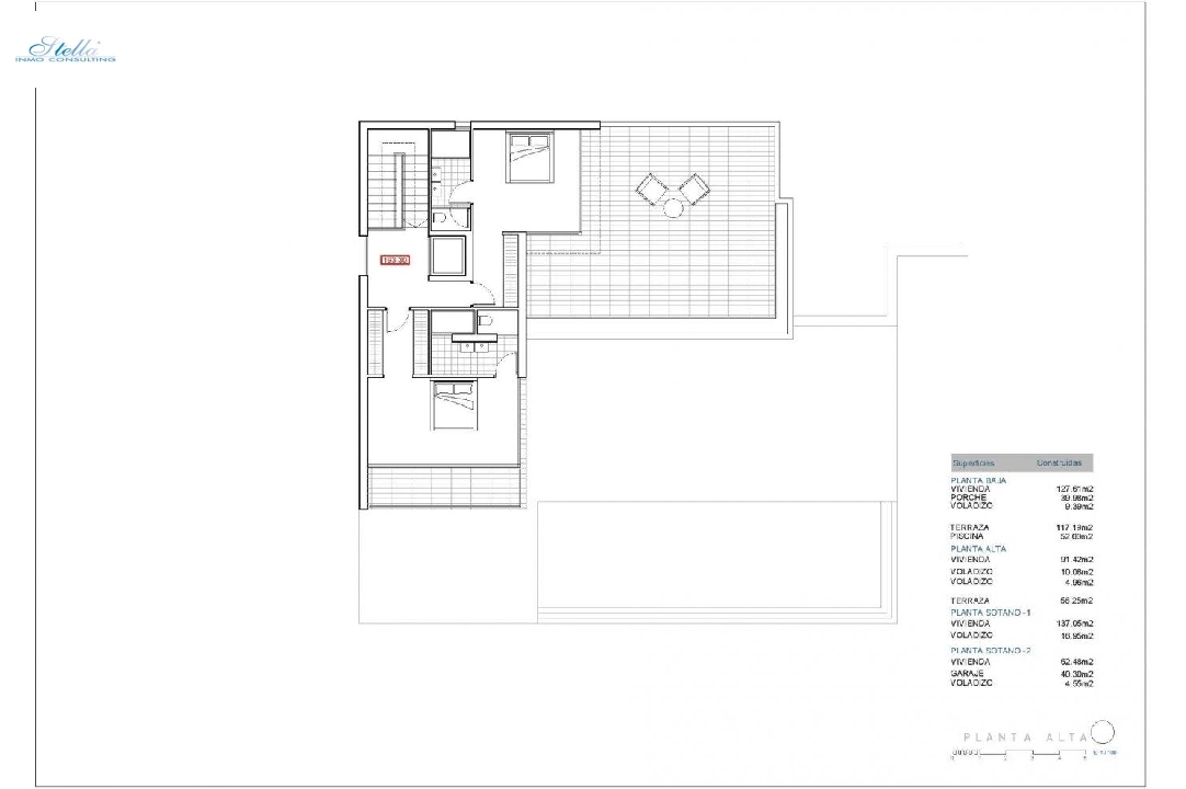 Villa in Benissa zu verkaufen, Wohnfläche 548 m², Baujahr 2022, Klimaanlage, Grundstück 964 m², 4 Schlafzimmer, 4 Badezimmer, Pool, ref.: AM-11760DA-8