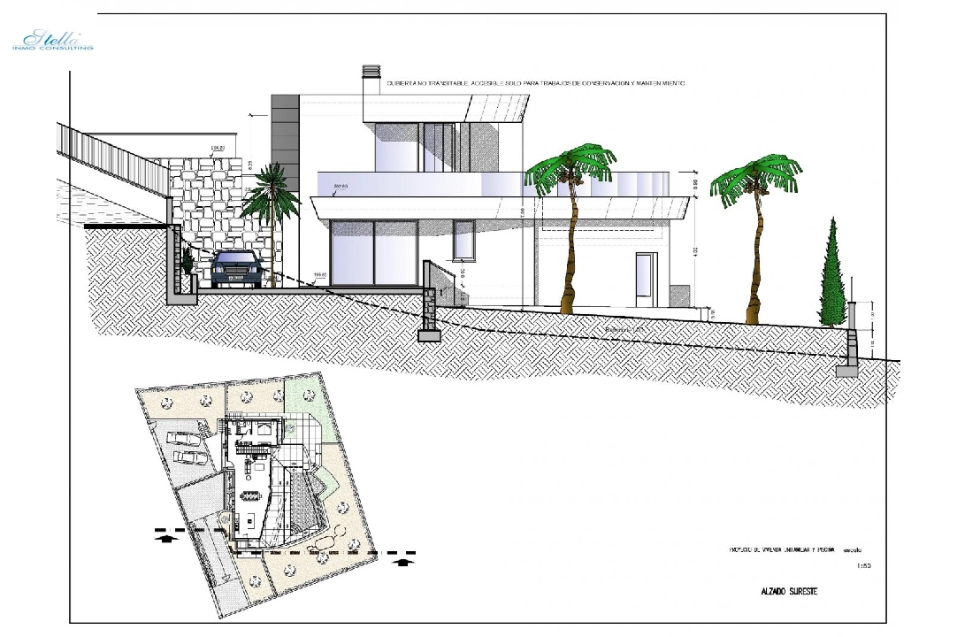 Villa in Calpe zu verkaufen, Wohnfläche 273 m², Baujahr 2022, Klimaanlage, Grundstück 805 m², 4 Schlafzimmer, 4 Badezimmer, Pool, ref.: AM-11772DA-15