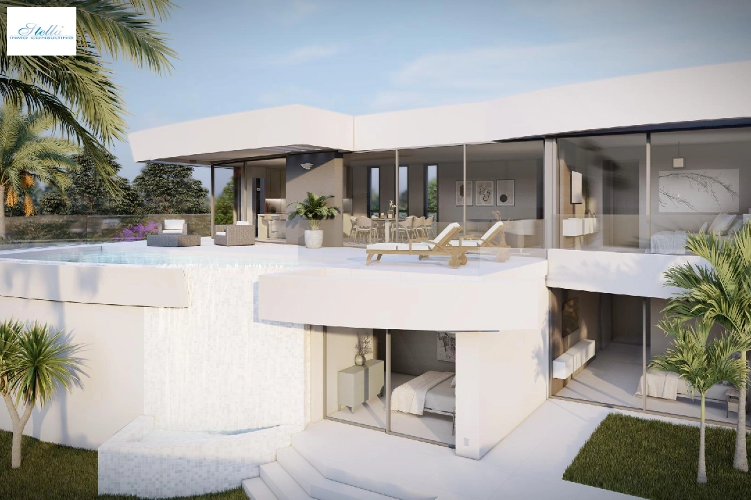 Villa in Calpe zu verkaufen, Wohnfläche 273 m², Baujahr 2022, Klimaanlage, Grundstück 805 m², 4 Schlafzimmer, 4 Badezimmer, Pool, ref.: AM-11772DA-3