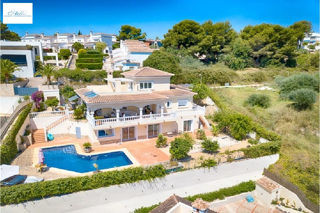 Villa in Moraira zu verkaufen, Wohnfläche 270 m², Baujahr 2007, Klimaanlage, Grundstück 797 m², 4 Schlafzimmer, 3 Badezimmer, Pool, ref.: AM-11778DA-1