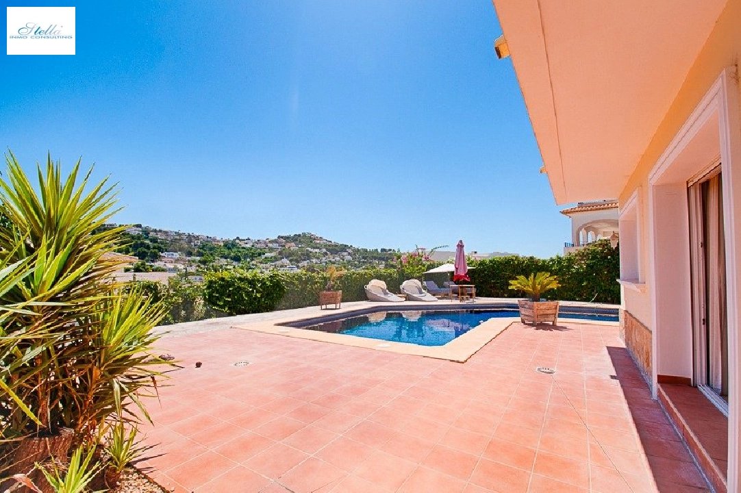 Villa in Moraira zu verkaufen, Wohnfläche 270 m², Baujahr 2007, Klimaanlage, Grundstück 797 m², 4 Schlafzimmer, 3 Badezimmer, Pool, ref.: AM-11778DA-8