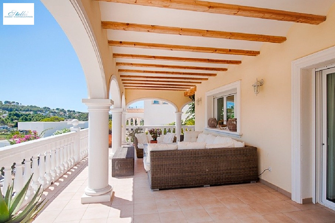 Villa in Moraira zu verkaufen, Wohnfläche 270 m², Baujahr 2007, Klimaanlage, Grundstück 797 m², 4 Schlafzimmer, 3 Badezimmer, Pool, ref.: AM-11778DA-9