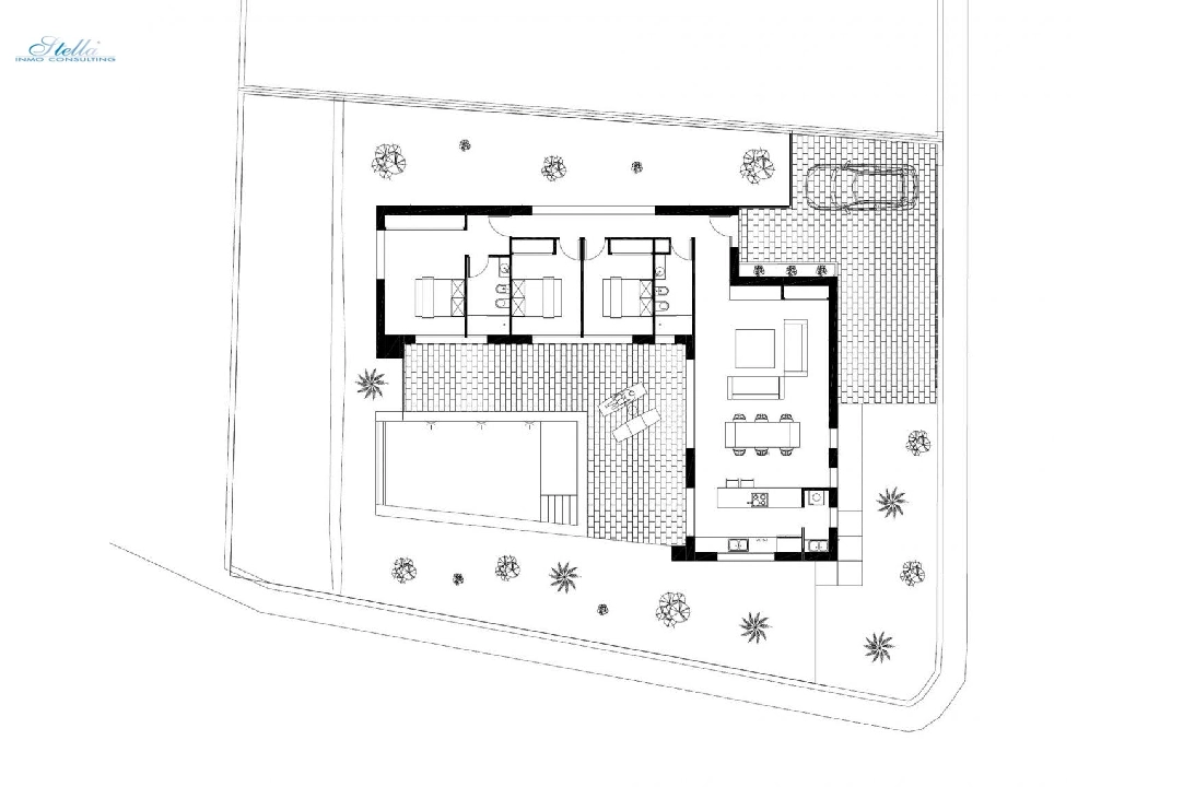 Villa in Alcalali zu verkaufen, Wohnfläche 155 m², Baujahr 2024, Klimaanlage, Grundstück 800 m², 3 Schlafzimmer, 2 Badezimmer, Pool, ref.: AM-11841DA-5