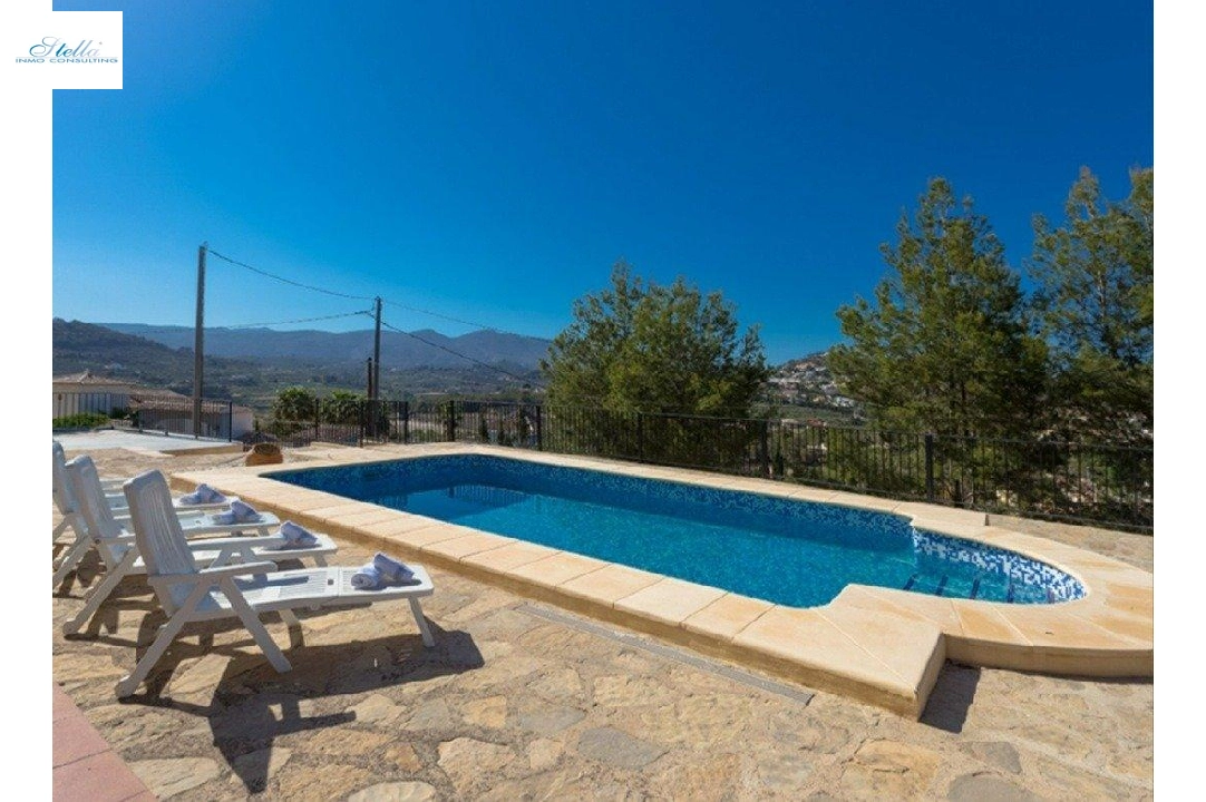 Villa in Calpe zu verkaufen, Wohnfläche 90 m², + Ofen, Klimaanlage, Grundstück 800 m², 3 Schlafzimmer, 1 Badezimmer, Pool, ref.: AM-11853DR-5