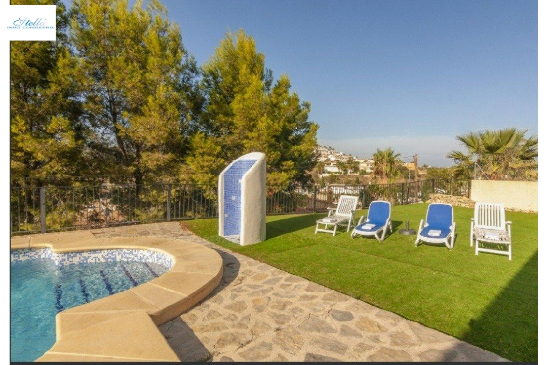 Villa in Calpe zu verkaufen, Wohnfläche 90 m², + Ofen, Klimaanlage, Grundstück 800 m², 3 Schlafzimmer, 1 Badezimmer, Pool, ref.: AM-11853DR-6