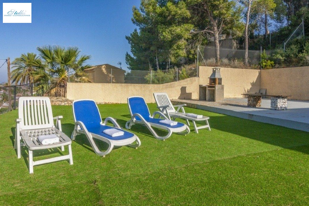 Villa in Calpe zu verkaufen, Wohnfläche 90 m², + Ofen, Klimaanlage, Grundstück 800 m², 3 Schlafzimmer, 1 Badezimmer, Pool, ref.: AM-11853DR-9