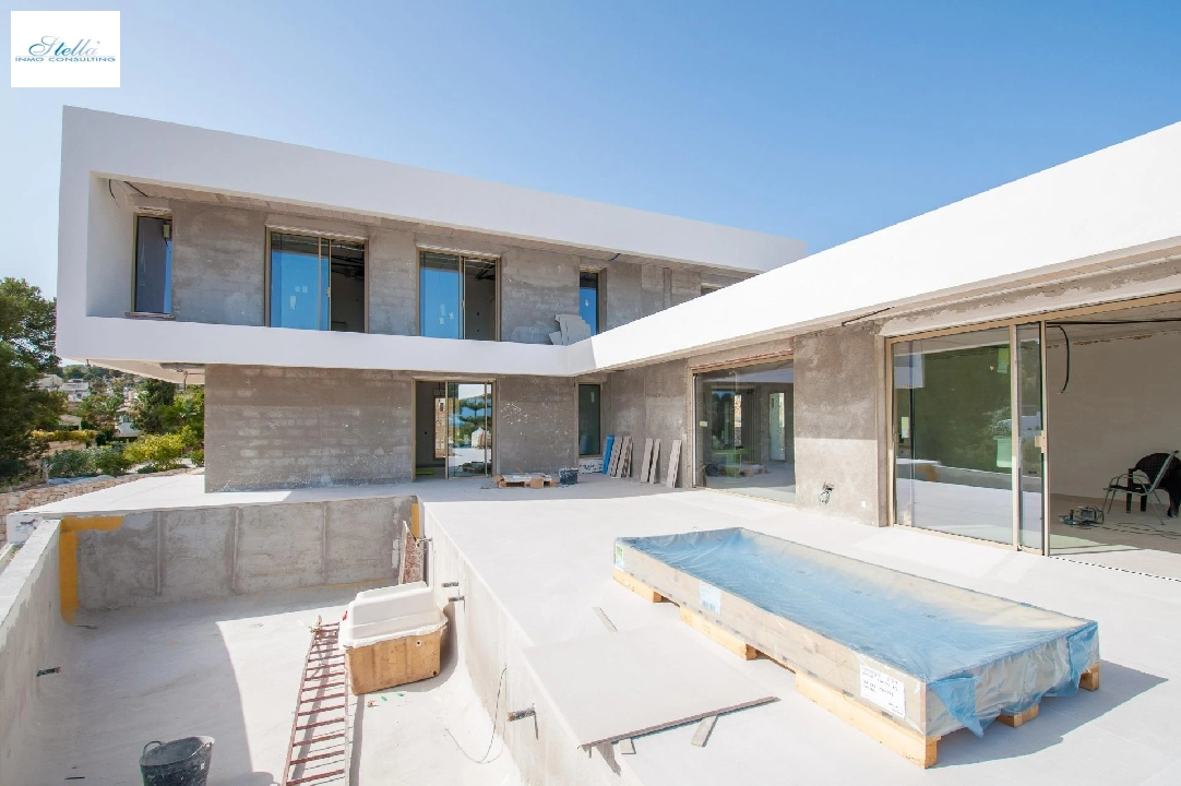 Villa in Benissa zu verkaufen, Wohnfläche 359 m², Baujahr 2024, Klimaanlage, Grundstück 1040 m², 4 Schlafzimmer, 3 Badezimmer, Pool, ref.: AM-11858DA-5