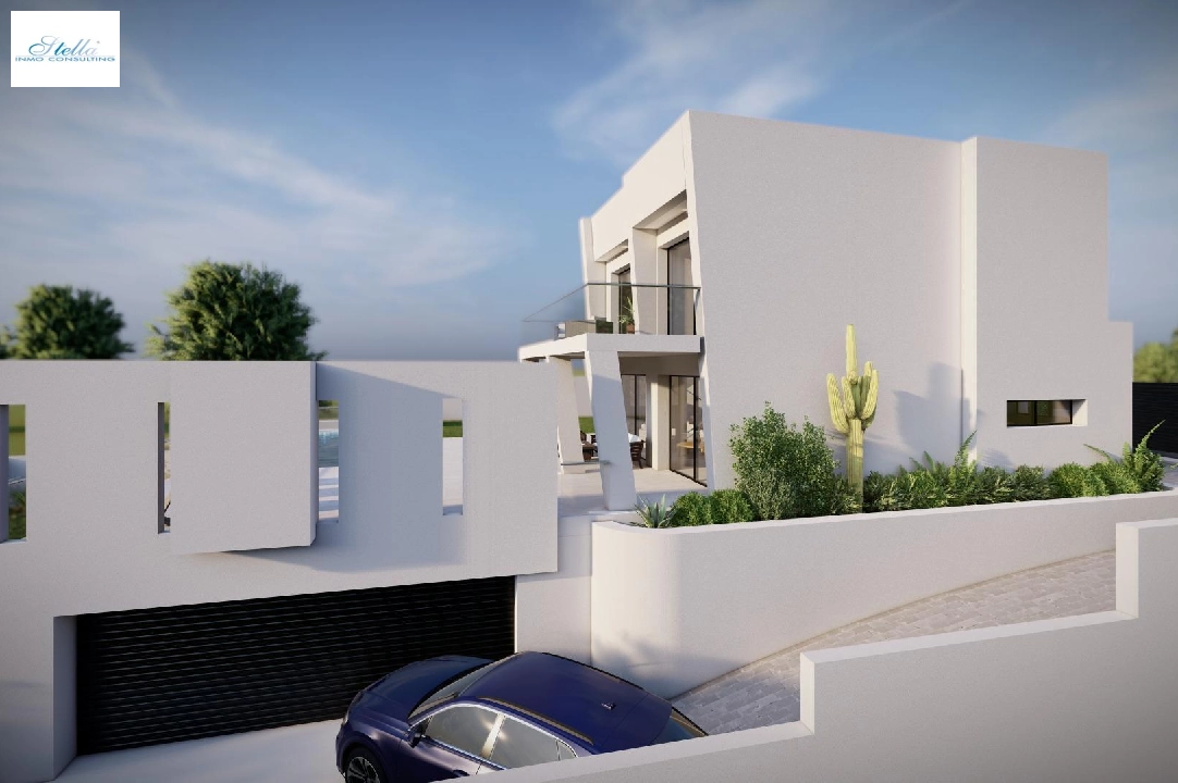 Villa in Moraira zu verkaufen, Wohnfläche 365 m², Baujahr 2023, Klimaanlage, Grundstück 967 m², 4 Schlafzimmer, 4 Badezimmer, Pool, ref.: AM-11867DA-7