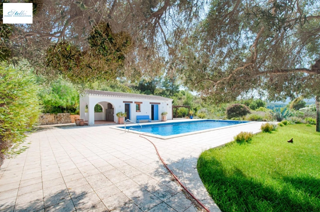 Finca in Benissa zu verkaufen, Wohnfläche 521 m², Baujahr 2002, Klimaanlage, Grundstück 19880 m², 4 Schlafzimmer, 3 Badezimmer, Pool, ref.: AM-11988DA-11