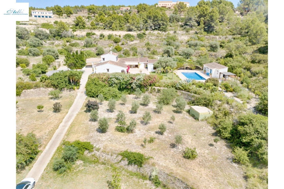 Finca in Benissa zu verkaufen, Wohnfläche 521 m², Baujahr 2002, Klimaanlage, Grundstück 19880 m², 4 Schlafzimmer, 3 Badezimmer, Pool, ref.: AM-11988DA-12