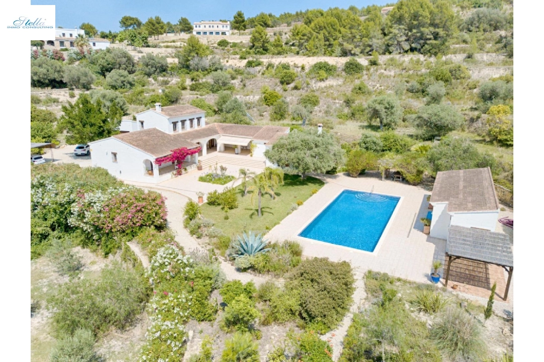 Finca in Benissa zu verkaufen, Wohnfläche 521 m², Baujahr 2002, Klimaanlage, Grundstück 19880 m², 4 Schlafzimmer, 3 Badezimmer, Pool, ref.: AM-11988DA-4