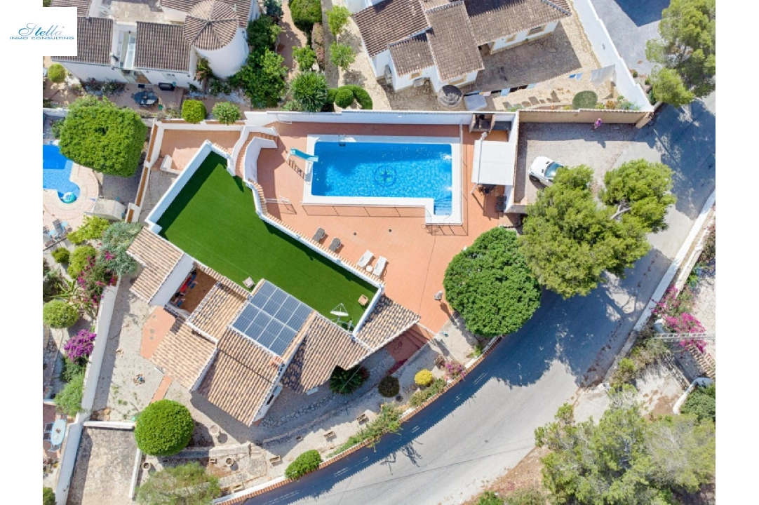 Villa in Moraira zu verkaufen, Wohnfläche 176 m², Klimaanlage, Grundstück 1050 m², 4 Schlafzimmer, 2 Badezimmer, Pool, ref.: AM-12011DA-19