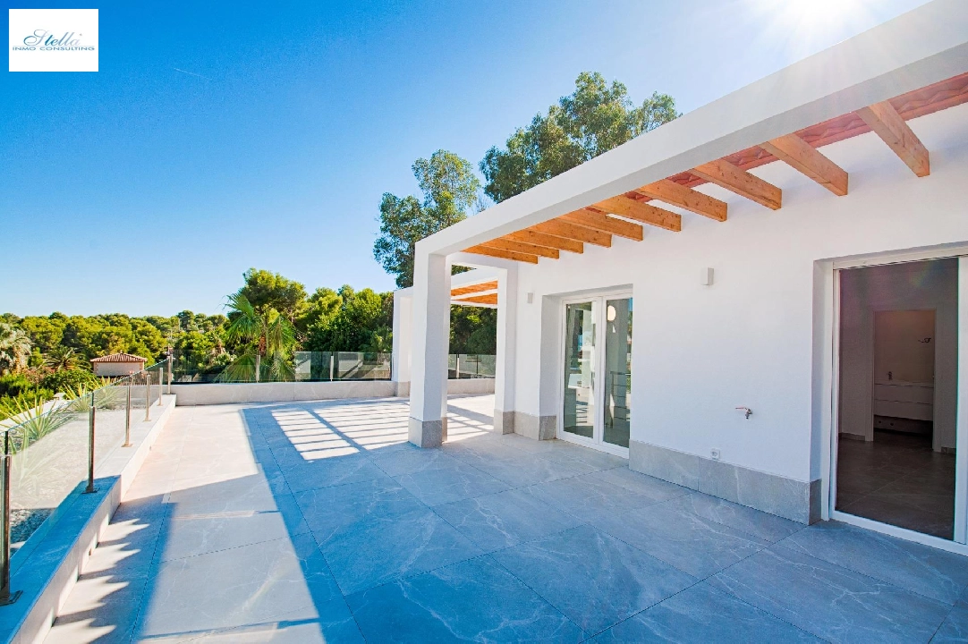 Villa in Moraira zu verkaufen, Wohnfläche 480 m², Baujahr 2023, Klimaanlage, Grundstück 1140 m², 3 Schlafzimmer, 3 Badezimmer, Pool, ref.: AM-12058DA-17