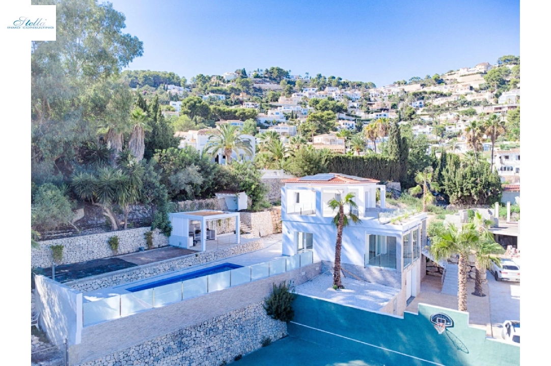 Villa in Moraira zu verkaufen, Wohnfläche 480 m², Baujahr 2023, Klimaanlage, Grundstück 1140 m², 3 Schlafzimmer, 3 Badezimmer, Pool, ref.: AM-12058DA-27