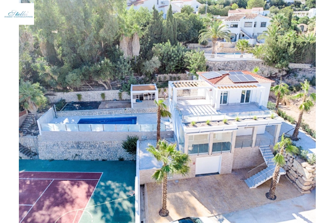 Villa in Moraira zu verkaufen, Wohnfläche 480 m², Baujahr 2023, Klimaanlage, Grundstück 1140 m², 3 Schlafzimmer, 3 Badezimmer, Pool, ref.: AM-12058DA-29