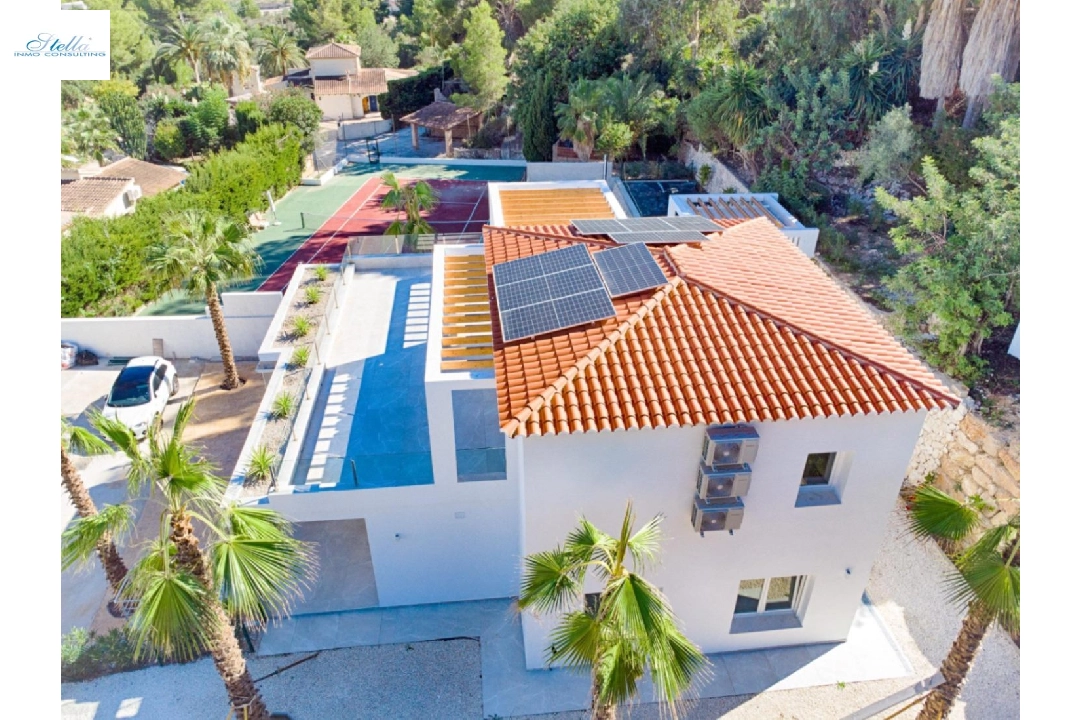 Villa in Moraira zu verkaufen, Wohnfläche 480 m², Baujahr 2023, Klimaanlage, Grundstück 1140 m², 3 Schlafzimmer, 3 Badezimmer, Pool, ref.: AM-12058DA-31