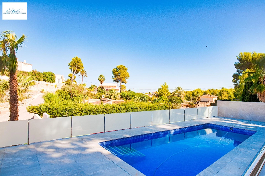 Villa in Moraira zu verkaufen, Wohnfläche 480 m², Baujahr 2023, Klimaanlage, Grundstück 1140 m², 3 Schlafzimmer, 3 Badezimmer, Pool, ref.: AM-12058DA-32