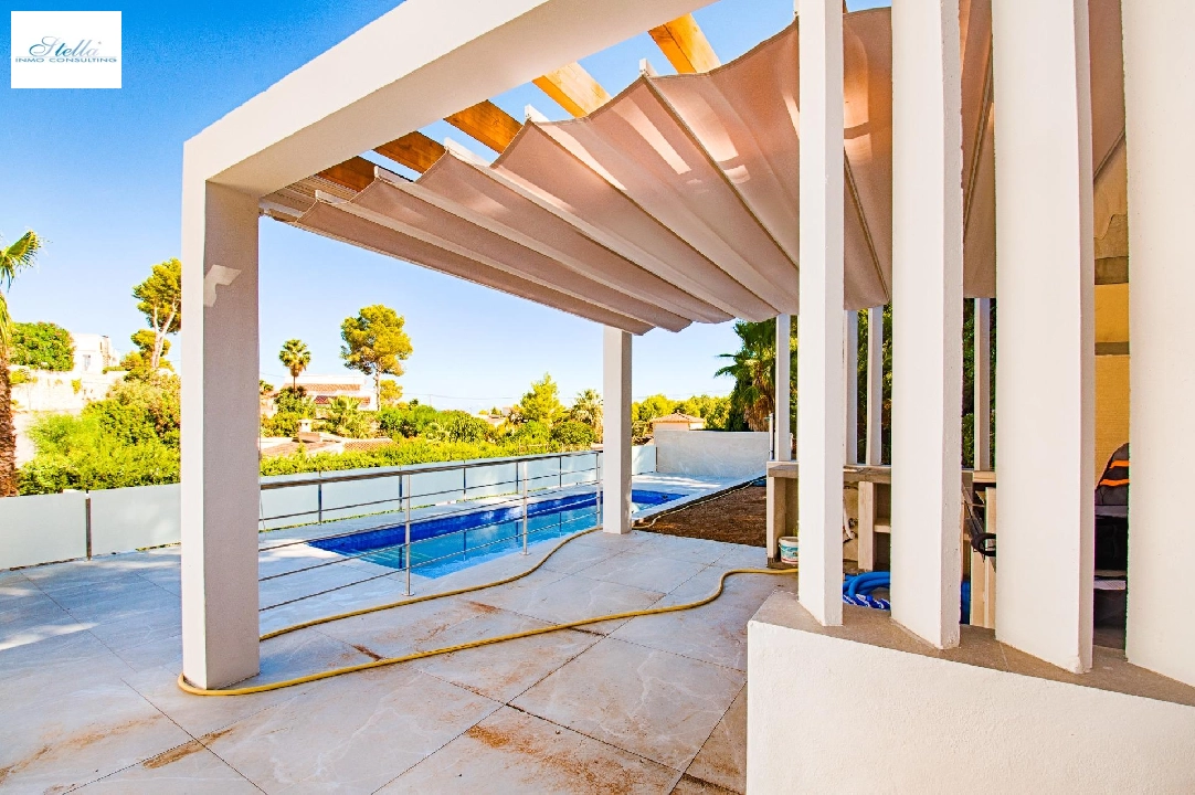 Villa in Moraira zu verkaufen, Wohnfläche 480 m², Baujahr 2023, Klimaanlage, Grundstück 1140 m², 3 Schlafzimmer, 3 Badezimmer, Pool, ref.: AM-12058DA-34