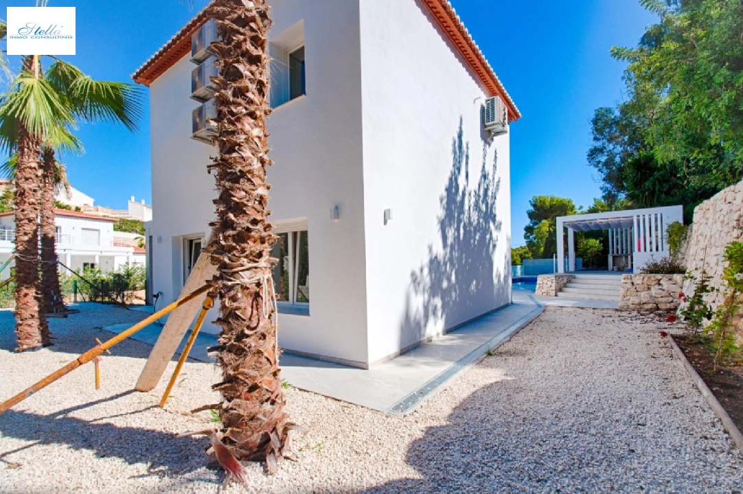 Villa in Moraira zu verkaufen, Wohnfläche 480 m², Baujahr 2023, Klimaanlage, Grundstück 1140 m², 3 Schlafzimmer, 3 Badezimmer, Pool, ref.: AM-12058DA-39