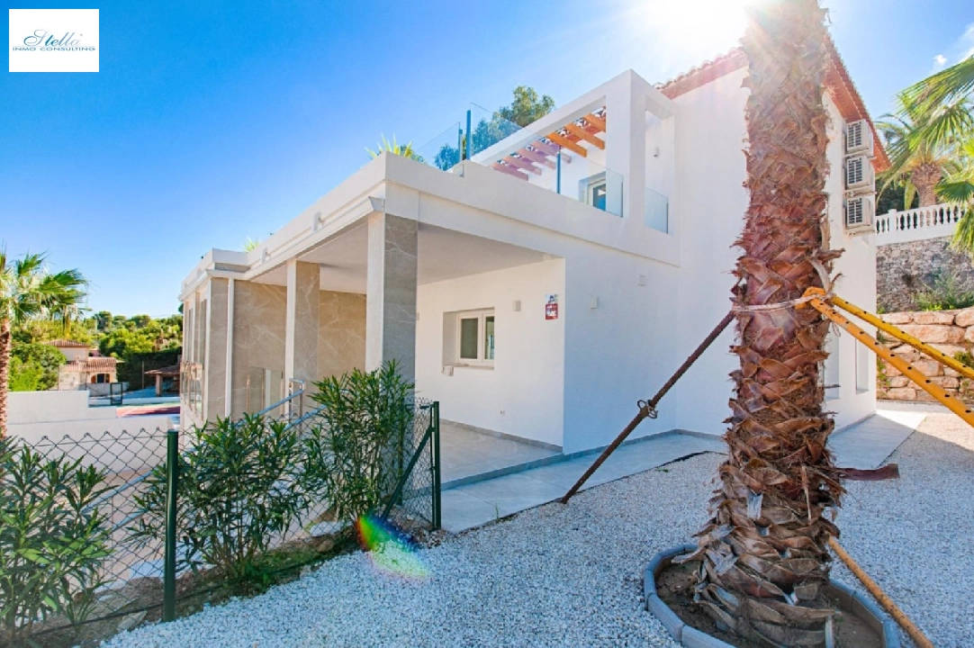 Villa in Moraira zu verkaufen, Wohnfläche 480 m², Baujahr 2023, Klimaanlage, Grundstück 1140 m², 3 Schlafzimmer, 3 Badezimmer, Pool, ref.: AM-12058DA-40