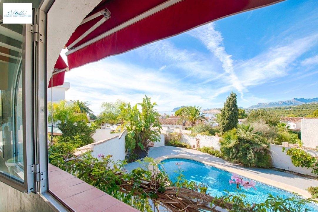 Villa in Moraira zu verkaufen, Wohnfläche 326 m², Baujahr 1975, Klimaanlage, Grundstück 791 m², 6 Schlafzimmer, 6 Badezimmer, Pool, ref.: AM-12082DA-10