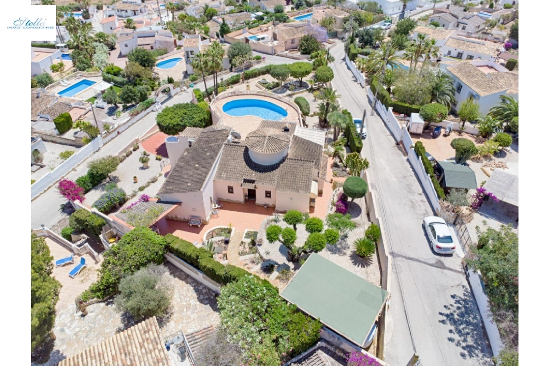 Villa in Moraira zu verkaufen, Wohnfläche 293 m², Baujahr 1998, Klimaanlage, Grundstück 1604 m², 5 Schlafzimmer, 3 Badezimmer, Pool, ref.: AM-12096DA-13