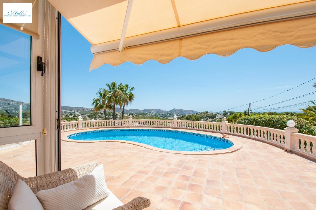 Villa in Moraira zu verkaufen, Wohnfläche 293 m², Baujahr 1998, Klimaanlage, Grundstück 1604 m², 5 Schlafzimmer, 3 Badezimmer, Pool, ref.: AM-12096DA-18