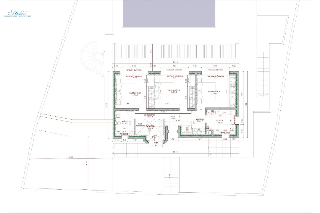 Villa in Benitachell zu verkaufen, Wohnfläche 250 m², Baujahr 2023, Klimaanlage, Grundstück 960 m², 4 Schlafzimmer, 3 Badezimmer, Pool, ref.: AM-12102DA-34