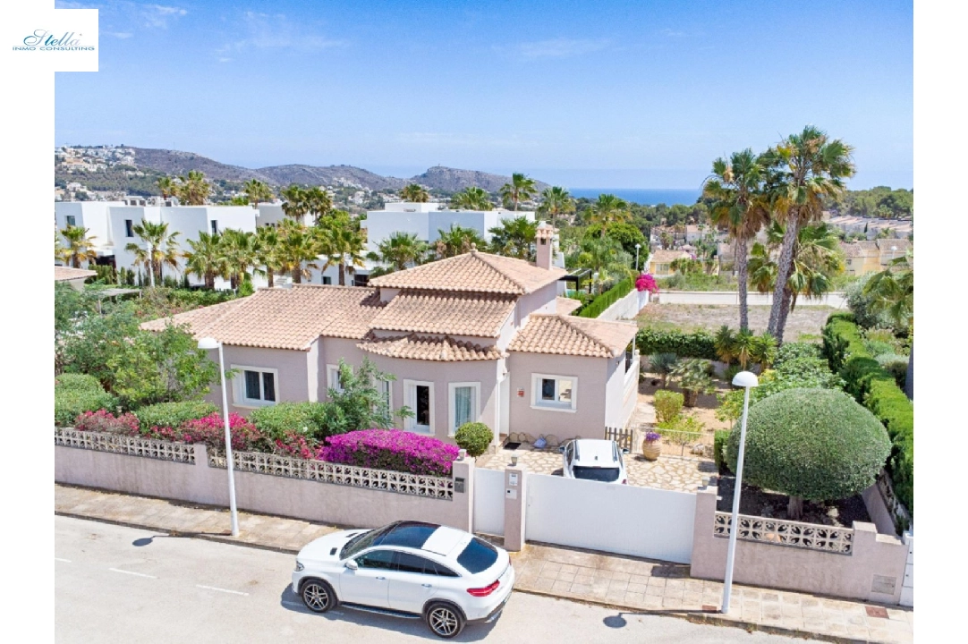 Villa in Moraira zu verkaufen, Wohnfläche 132 m², Baujahr 2006, Klimaanlage, Grundstück 803 m², 3 Schlafzimmer, 2 Badezimmer, Pool, ref.: AM-12189DR-7