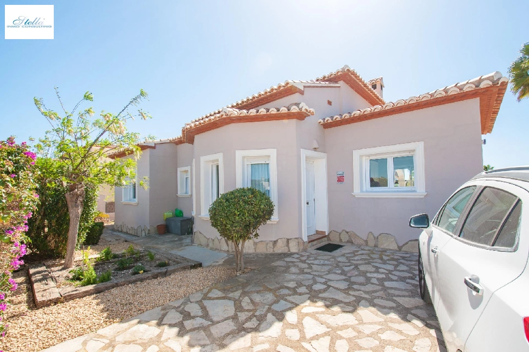 Villa in Moraira zu verkaufen, Wohnfläche 132 m², Baujahr 2006, Klimaanlage, Grundstück 803 m², 3 Schlafzimmer, 2 Badezimmer, Pool, ref.: AM-12189DR-8