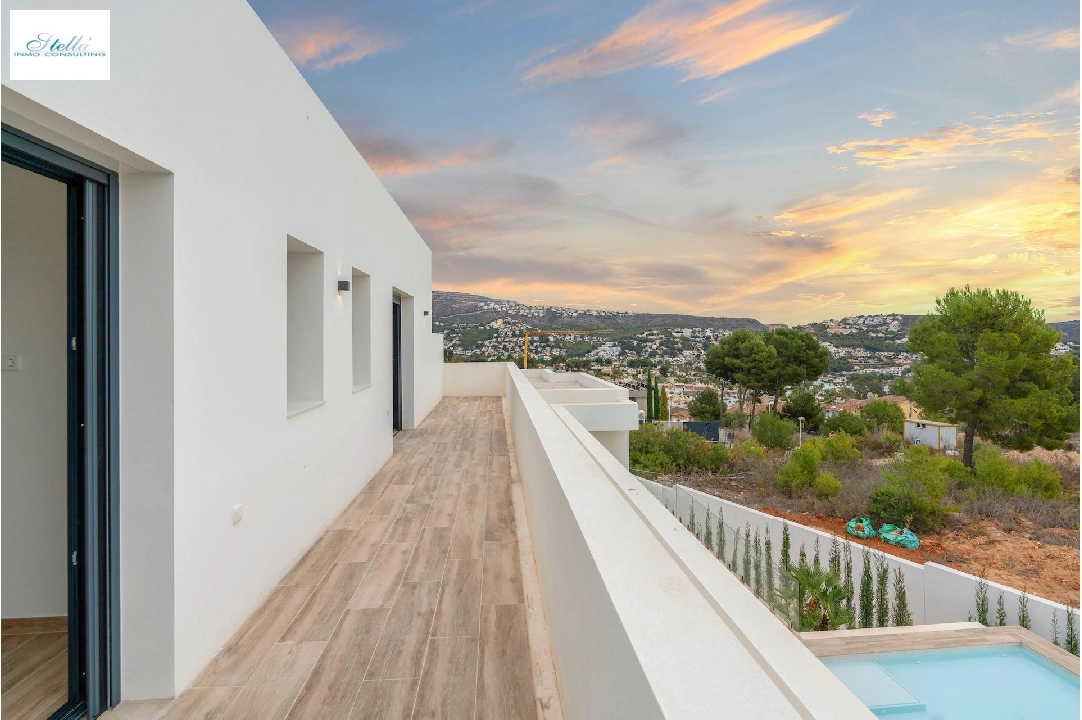 Villa in Moraira zu verkaufen, Wohnfläche 259 m², Baujahr 2024, Klimaanlage, Grundstück 800 m², 3 Schlafzimmer, 3 Badezimmer, Pool, ref.: AM-12206DR-12