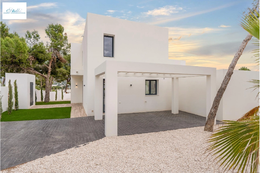 Villa in Moraira zu verkaufen, Wohnfläche 259 m², Baujahr 2024, Klimaanlage, Grundstück 800 m², 3 Schlafzimmer, 3 Badezimmer, Pool, ref.: AM-12206DR-18