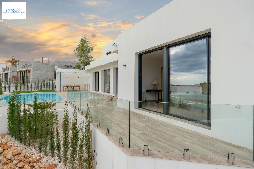 Villa in Moraira zu verkaufen, Wohnfläche 259 m², Baujahr 2024, Klimaanlage, Grundstück 800 m², 3 Schlafzimmer, 3 Badezimmer, Pool, ref.: AM-12206DR-6