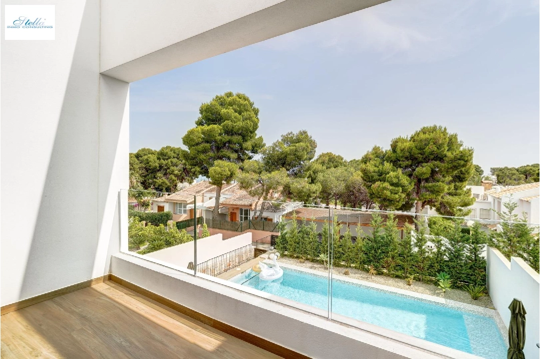 Villa in Moraira zu verkaufen, Wohnfläche 182 m², Klimaanlage, Grundstück 500 m², 4 Schlafzimmer, 3 Badezimmer, Pool, ref.: AM-12207DR-28