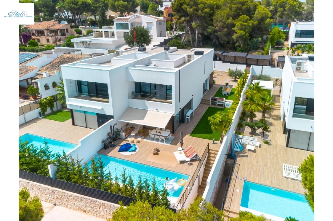 Villa in Moraira zu verkaufen, Wohnfläche 182 m², Klimaanlage, Grundstück 500 m², 4 Schlafzimmer, 3 Badezimmer, Pool, ref.: AM-12207DR-37