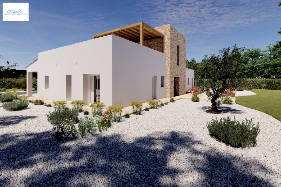 Finca in Benissa zu verkaufen, Wohnfläche 305 m², Baujahr 2024, Klimaanlage, Grundstück 10000 m², 3 Schlafzimmer, 3 Badezimmer, Pool, ref.: AM-12208DA-12