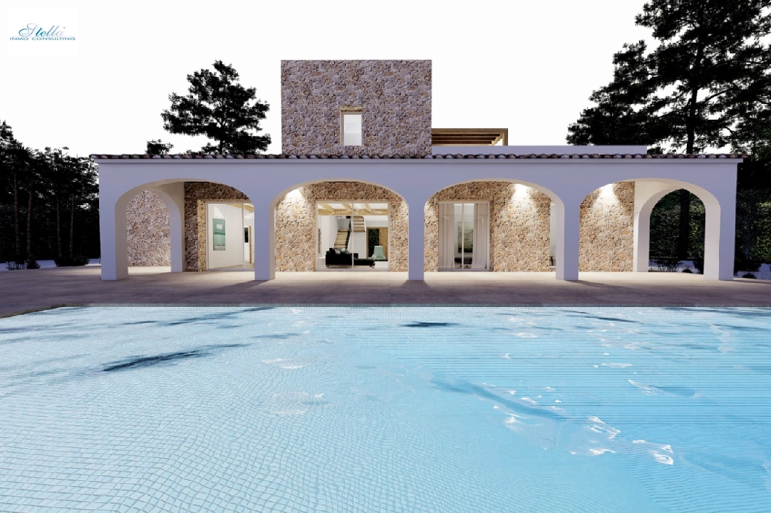 Finca in Benissa zu verkaufen, Wohnfläche 305 m², Baujahr 2024, Klimaanlage, Grundstück 10000 m², 3 Schlafzimmer, 3 Badezimmer, Pool, ref.: AM-12208DA-3