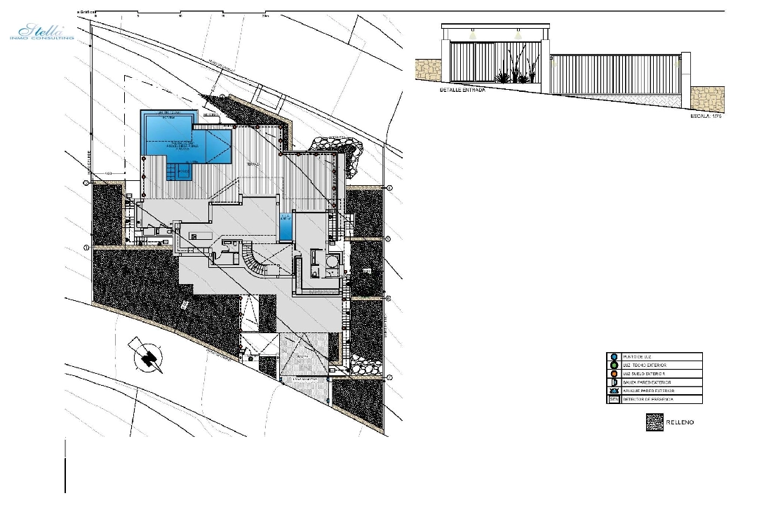 Villa in Benitachell zu verkaufen, Wohnfläche 691 m², Baujahr 2024, Klimaanlage, Grundstück 1168 m², 4 Schlafzimmer, 6 Badezimmer, Pool, ref.: AM-12233DA-29