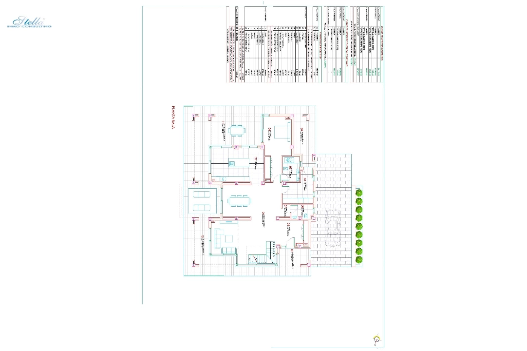 Villa in Benissa zu verkaufen, Wohnfläche 547 m², Baujahr 2024, Klimaanlage, Grundstück 1347 m², 4 Schlafzimmer, 3 Badezimmer, Pool, ref.: AM-12239DA-4