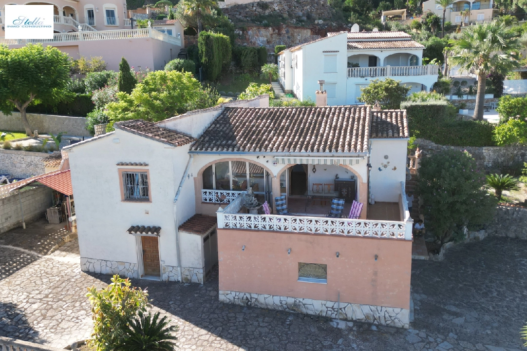 Villa in Denia-La Sella zu verkaufen, Wohnfläche 109 m², Baujahr 1985, + Zentralheizung, Klimaanlage, Grundstück 1003 m², 3 Schlafzimmer, 2 Badezimmer, Pool, ref.: JS-1624-1