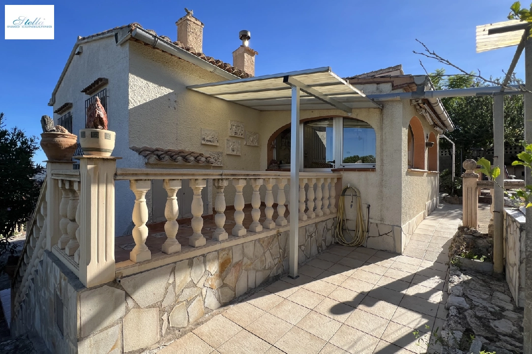 Villa in Denia-La Sella zu verkaufen, Wohnfläche 109 m², Baujahr 1985, + Zentralheizung, Klimaanlage, Grundstück 1003 m², 3 Schlafzimmer, 2 Badezimmer, Pool, ref.: JS-1624-12