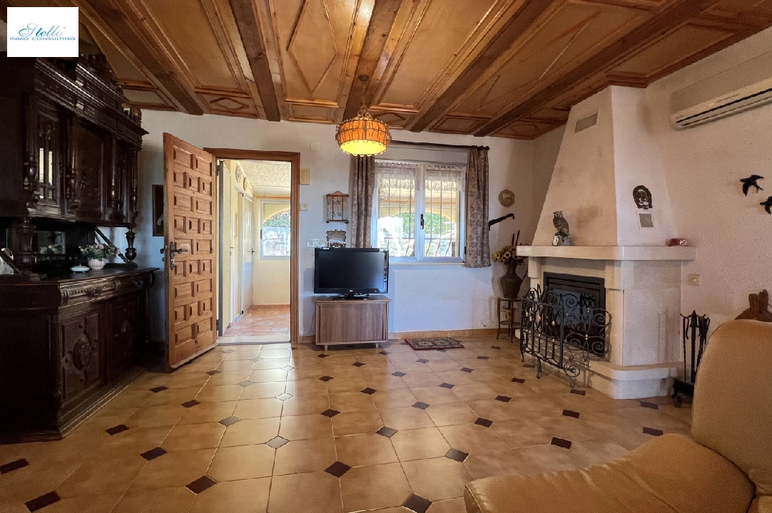 Villa in Denia-La Sella zu verkaufen, Wohnfläche 109 m², Baujahr 1985, + Zentralheizung, Klimaanlage, Grundstück 1003 m², 3 Schlafzimmer, 2 Badezimmer, Pool, ref.: JS-1624-20