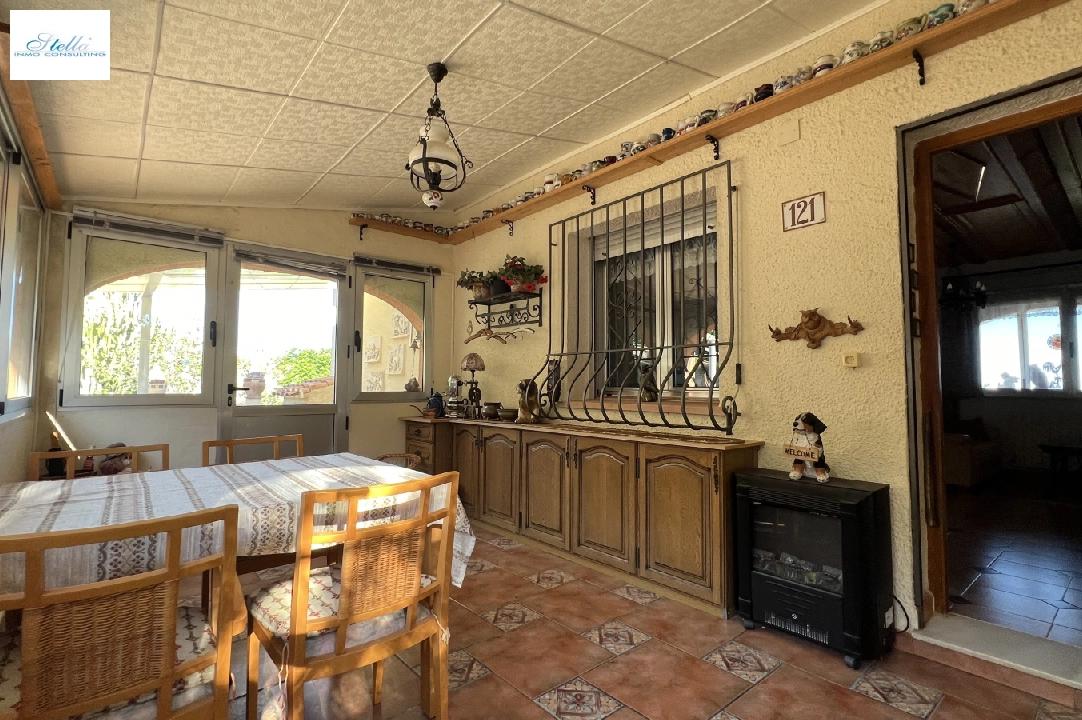 Villa in Denia-La Sella zu verkaufen, Wohnfläche 109 m², Baujahr 1985, + Zentralheizung, Klimaanlage, Grundstück 1003 m², 3 Schlafzimmer, 2 Badezimmer, Pool, ref.: JS-1624-25