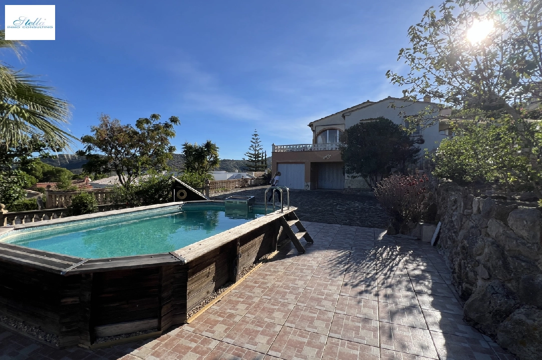 Villa in Denia-La Sella zu verkaufen, Wohnfläche 109 m², Baujahr 1985, + Zentralheizung, Klimaanlage, Grundstück 1003 m², 3 Schlafzimmer, 2 Badezimmer, Pool, ref.: JS-1624-27