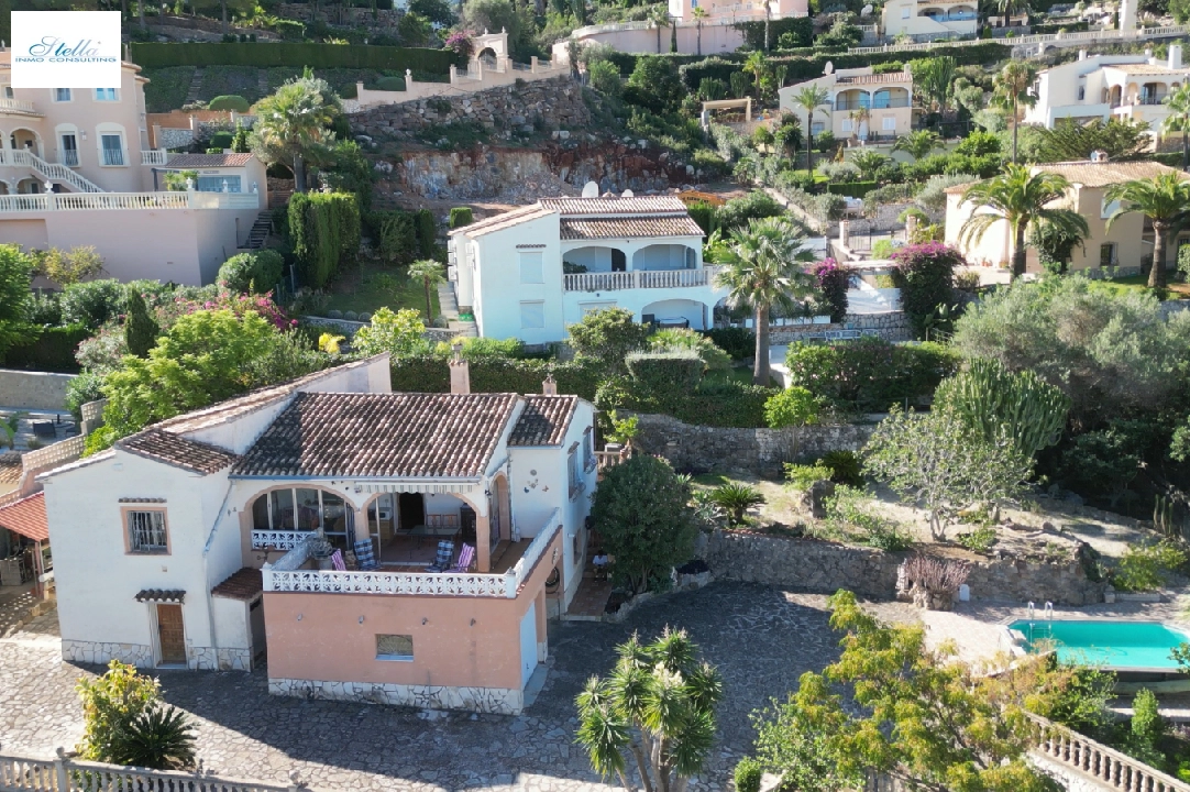 Villa in Denia-La Sella zu verkaufen, Wohnfläche 109 m², Baujahr 1985, + Zentralheizung, Klimaanlage, Grundstück 1003 m², 3 Schlafzimmer, 2 Badezimmer, Pool, ref.: JS-1624-3