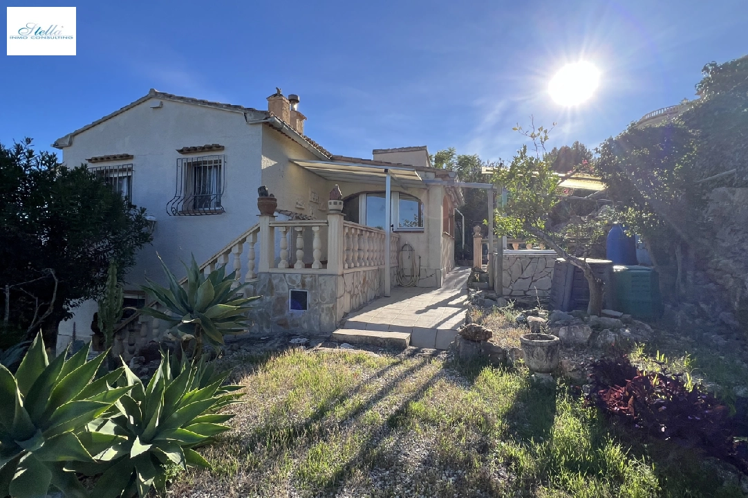 Villa in Denia-La Sella zu verkaufen, Wohnfläche 109 m², Baujahr 1985, + Zentralheizung, Klimaanlage, Grundstück 1003 m², 3 Schlafzimmer, 2 Badezimmer, Pool, ref.: JS-1624-37