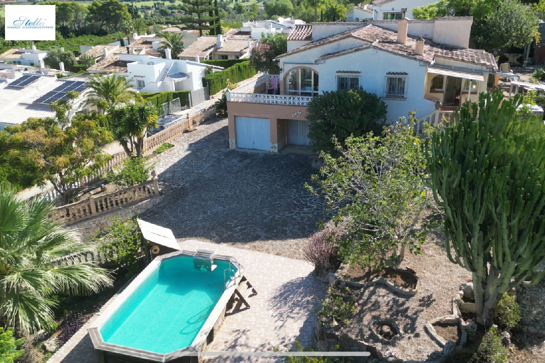 Villa in Denia-La Sella zu verkaufen, Wohnfläche 109 m², Baujahr 1985, + Zentralheizung, Klimaanlage, Grundstück 1003 m², 3 Schlafzimmer, 2 Badezimmer, Pool, ref.: JS-1624-4